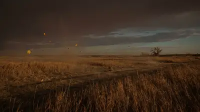 Кадр із кліпу «Опудало»