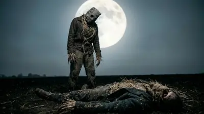 Кадр із кліпу «Опудало»