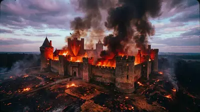 Кадр із кліпу «Попіл і Залізо»
