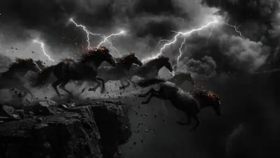 Кадр із кліпу «Остання Валькірія»